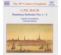 Carl Philipp Emanuel Bach – Symphonies de Hambourg Nos. 1 à 6 – CD – NAXOS