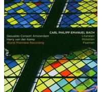 Carl Philipp Emanuel Bach : Litanie, Motets, Psaumes Album