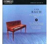 Carl Philipp Emanuel Bach Solo Keyboard Music Vol. 4 (Spanyi) (CD) Album