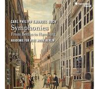 Carl Philipp Emanuel Bach Symphonies - From Berlin to Hamburg - CD - F123z