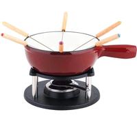 Carl Schmidt Sohn Service à fondue ALPEN Casserole en fonte rouge 078263