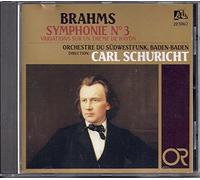 Carl Schuricht - Brahms: Sinfonie 3 / Variations Sur Un Theme De Haydn