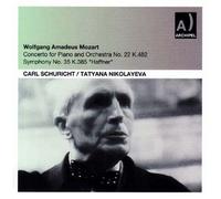 Carl Schuricht Dirige Mozart : Concerto Pour Piano No. 22 En Mi Bémol Majeur, Symphonie No. 35 En Ré Majeur