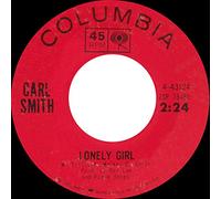 CARL SMITH - CARL SMITH when it's over/ lonely girl COLUMBIA 43124 (45 single vinyl record)