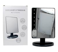 Carl&Son Makeup Led Light Up Mirror Black 1 Unité