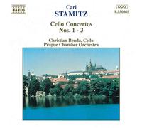 Carl Stamitz - Stamitz : Concertos pour violoncelle en sol, en la & en ut majeur