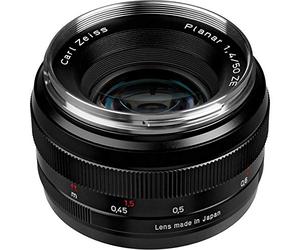 Carl Zeiss 1677-817 Planar T* 1,4/50 mm Parasoleil inclus ZE monture Canon