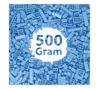 Carlerait Briques de construction en vrac bleu clair, blocs de construction classiques compatibles avec toutes les grandes marques