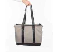 Carlett - Sac de Courses Cube S | Sac Interchangeable pour Poussette pour Animaux Cube P | Grande capacité 56 L Extensible à 75 L | Panier Amovible + poignées réglables | Glace