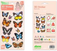 CARLETTO 3D Sticker Butterfly 0