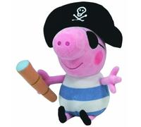 Carletto Ty 7196258 Peppa Pig TY 7196258-Peppa Large-George Pirate Rose
