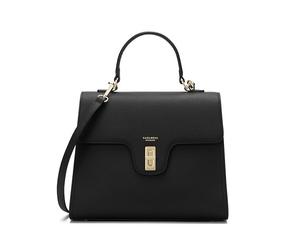 Carlheim, Gotland Genuine Leather collection, Estelle Genuine Leather Handbag (Black)