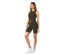 Carlheim Women's Serenita Active Collection Shorts 8", Mauve Brown, X-Small