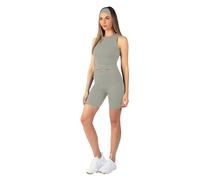 Carlheim Women's Serenita Active Collection Shorts 8", Stone, Small