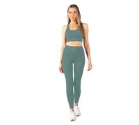 Carlheim Women's Serenita Active Collection Sports Bra X-Back, Mineral Blue, Medium