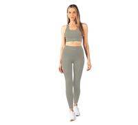 Carlheim Women's Serenita Active Collection Sports Bra X-Back, Stone, X-Large
