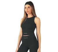 Carlheim Women's Serenita Active Collection Tank Top, Charcoal, Large