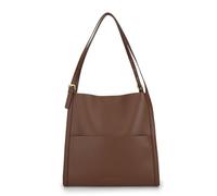 Carlheim Women's Shoulderbag ELLA PREMIUM Genuine Leather, Brown