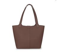 Carlheim Women's Totebags ELLA PREMIUM Genuine Leather, Brown
