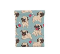 Carlin Bleu Sticker, Sac de Rangement pour Femmes, Portefeuille supérieur à Presser, Petit Porte-Monnaie, Pochette de Changement