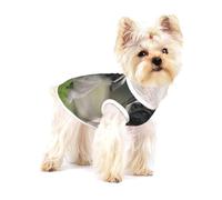 Carlin Bokeh Chiots Chiens Pelouse Animaux Carlin,T-Shirt sans Manches en Coton pour Animaux de Compagnie, Gilet Respirant, Extensible et Doux,S