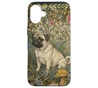 Carlin Fauve Doux dans Un Vieux Jardin Anglais Coque pour iPhone 16 Plus
