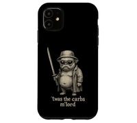 Carlin Humour Humour TWAS The Carbs M'Lord Funny Sci-FI Weird Odd Coque pour iPhone 11