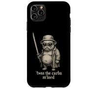 Carlin Humour Humour TWAS The Carbs M'Lord Funny Sci-FI Weird Odd Coque pour iPhone 11 Pro Max