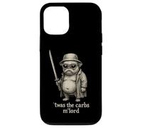 Carlin Humour Humour TWAS The Carbs M'Lord Funny Sci-FI Weird Odd Coque pour iPhone 12/12 Pro