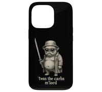 Carlin Humour Humour TWAS The Carbs M'Lord Funny Sci-FI Weird Odd Coque pour iPhone 13 Pro