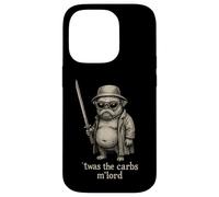 Carlin Humour Humour TWAS The Carbs M'Lord Funny Sci-FI Weird Odd Coque pour iPhone 14 Pro