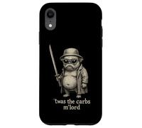 Carlin Humour Humour TWAS The Carbs M'Lord Funny Sci-FI Weird Odd Coque pour iPhone XR