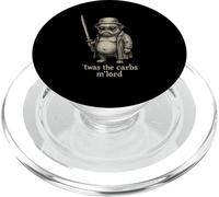 Carlin Humour Humour TWAS The Carbs M'Lord Funny Sci-FI Weird Odd PopSockets PopGrip pour MagSafe