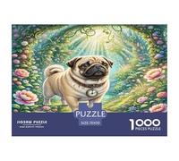 Carlin Jigsaw Puzzle 1000 Pièce Adapter Les Adultes Ou Les Familles Ensemble Puzzles Difficiles Cadeaux pour Adultes 100% Carton Recyclé Puzzle Décoratif 70x50cm/1000pcs