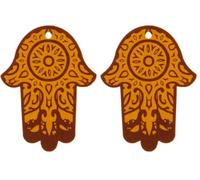 Carlinea 190040" Désodorisant voiture, Jaune (Lot de 2)