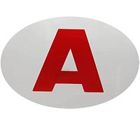 Carlinea 463255 Conducteur Adhésif, Jeune Conducteur, Blanc