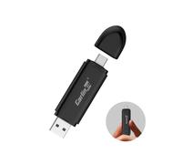 CarlinKit 2025 Le Tout Nouveau sans Fil CarPlay Mini Adaptateur, Compatible avec 98% des Voitures équipées de CarPlay Filaire, Design à Double tête USB C/A, WiFi 5GHz