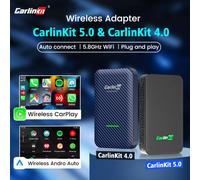 CarlinKit 5.0 & CarlinKit 4.0 sans fil CarPlay Android Auto Waze musique Spotify Auto pour Audi Golf Peugeot Mazda KIA Mercedes MG CarlinKit 4.0