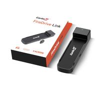 Carlinkit Adaptateur FireDrive Link - Convertit CarPlay filaire en HDMI, streaming audio et vidéo dans la voiture, compatible avec Fire TV Stick