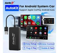 CarlinKit CCPA CarPlay sans fil pour autoradio Android sans fil Android Auto sans fil connexion automatique Mirrorlink adaptateur USB intelligent CCPA With Mic