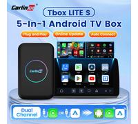 CarlinKit HDMI Android TV Box adaptateur sans fil 5 en 1 prise en charge Netflix IPTV sans fil Android Auto & CarPlay Dongle pour radios de voiture HDMI LITE S New
