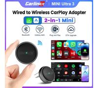 Carlinkit Mini Ultra 3 adaptateur Carplay sans fil convertit sans fil Android Auto Plug & Play Carplay WiFi Bluetooth pour autoradio Mini Ultra 3