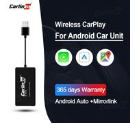 Carlinkit-Security ateur CarPlay sans fil, Android Auto filaire USB Dongle AI Box pour Android Radio Unit Bluetooth Charger Mirrorexhaus CCPM MINI Black