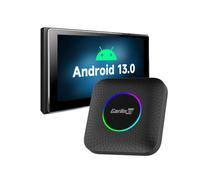 CarlinKit Tbox Ambient Android 13 CarPlay AI Box,RAM 8GB+ROM 128GB,Adaptateur sans Fil CarPlay et Android Auto/Regarder Netflix, Youtube, Snapdragon SM 6225/Google Play Store/Mise à Jour OTA