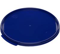 Carlisle 1077205 StorPlus Plastic Round Container Lid Only, 6-8 Quart, Red