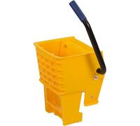 Carlisle 36908W04 Essoreuse à Pression latérale, 38,1 cm de Long x 27,9 cm de Largeur x 25,1 cm de Hauteur, Jaune, pour Seau à Franges de 26 QT et 35 QT