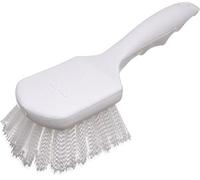 Carlisle 4054200 Sparta Brosse avec Manche en Plastique, Poils en Nylon rigides moyennement rigides, 20,3 cm de Long x 7,6 cm de Large, Bordure en Poils de 3,8 cm