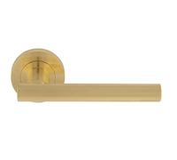 Carlisle Brass Faro Ulitmate Lot de 2 poignées, 3 charnières et loquet de 7,6 cm en laiton satiné