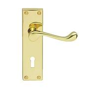 Carlisle Brass Poignée de porte en laiton poli CBS54/BP
