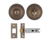 Carlisle Brass UDP/BATH30/AB Ultimate Door Privacy Pack en laiton antique Turn and Release
